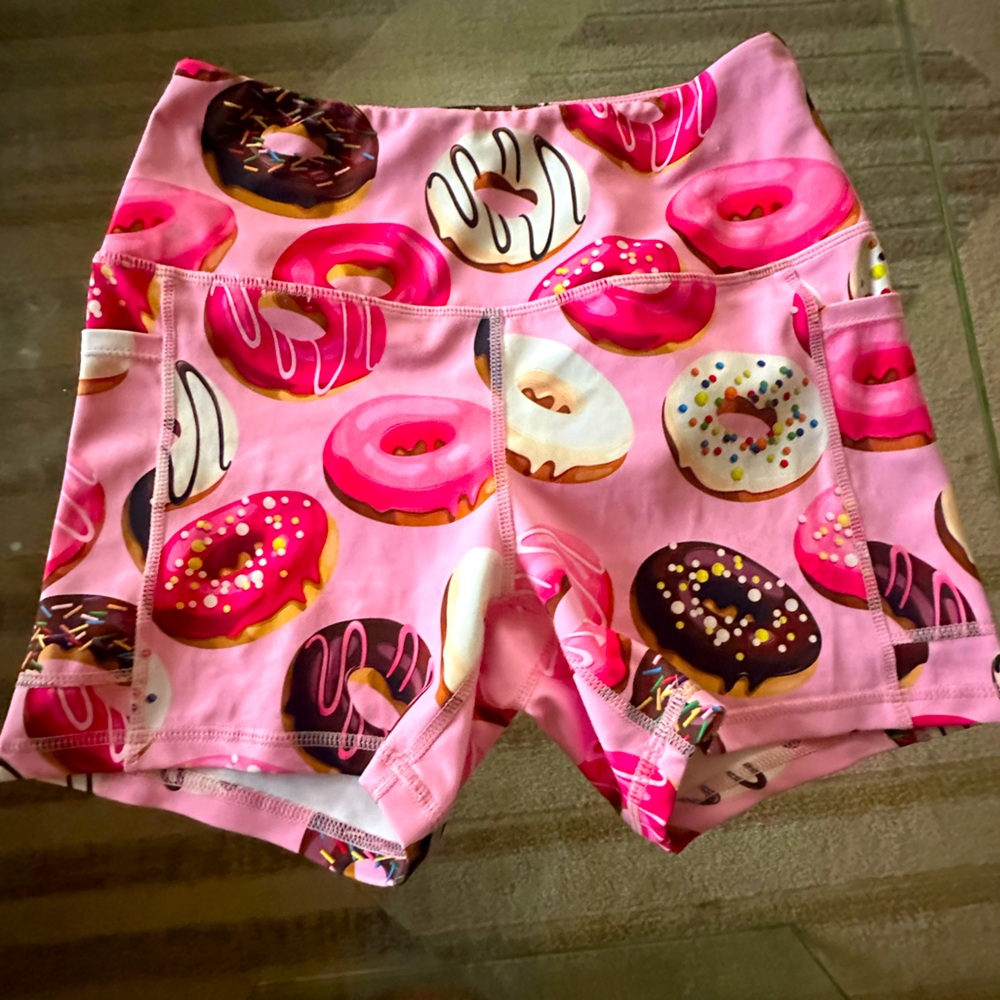 Muscle and Donuts athletic shorts